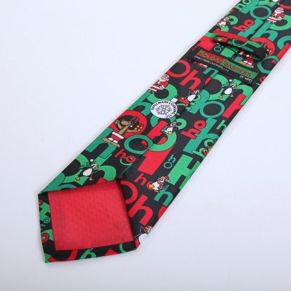 Holiday Traditions by Hallmark Ho Ho Ho Christmas Tie - Picture 4 of 6